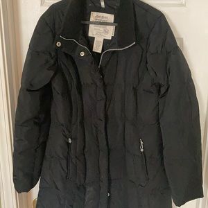 Women’s size medium long puffy jacket